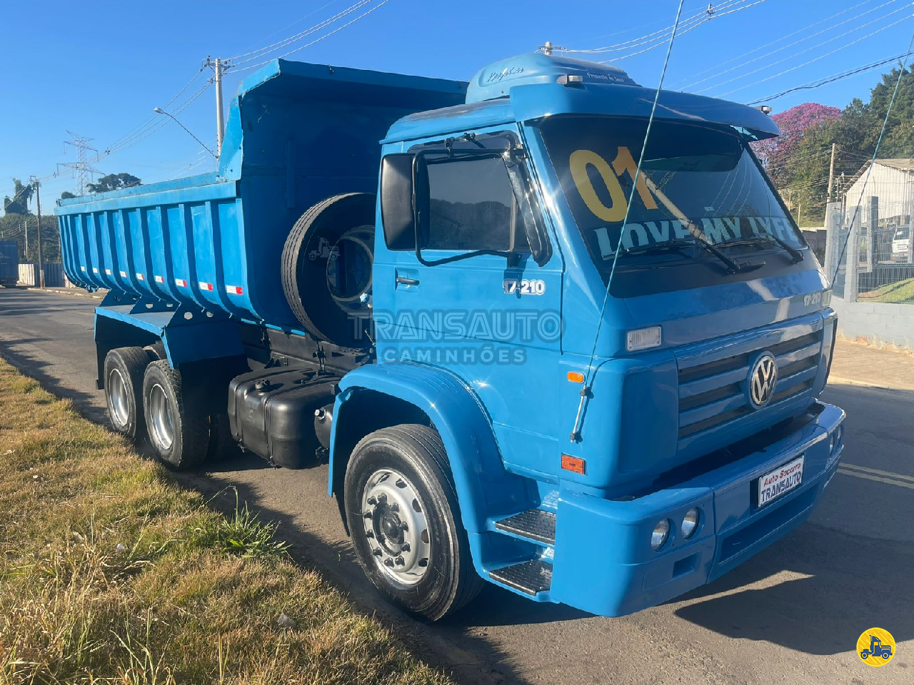 CAMINHAO VOLKSWAGEN VW 17210 Caçamba Basculante Truck 6x2 Transauto Caminhões CAMPINAS SÃO PAULO SP